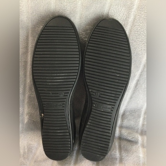 Josef Seibel Pippa 29 Black Nesty Oil Leather Ballet Flats EU 41 US 10 to 10.5 - Picture 8 of 13